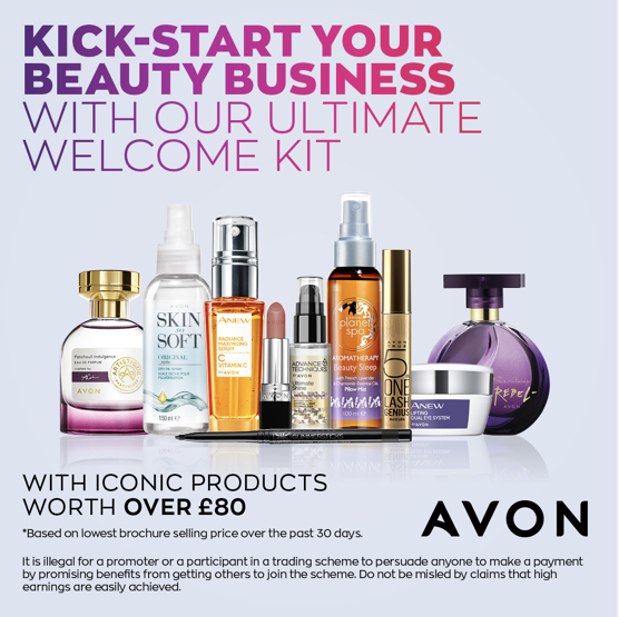 Work from home with Avon